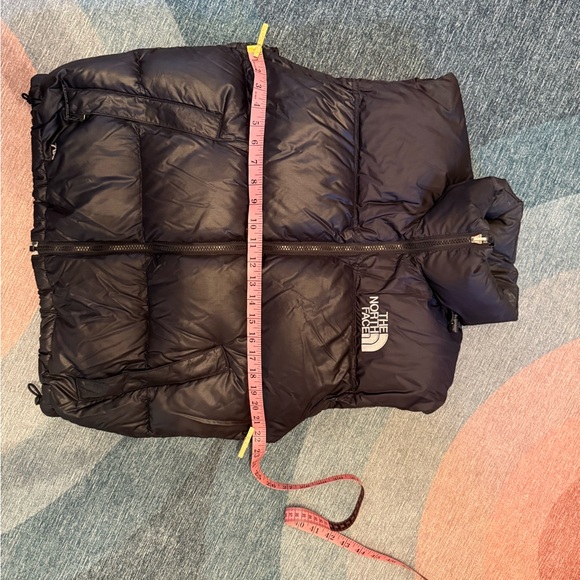 The North Face Vintage Nuptse Puffer Vest 700 Goose Down Black Women’s M - Picture 2 of 9